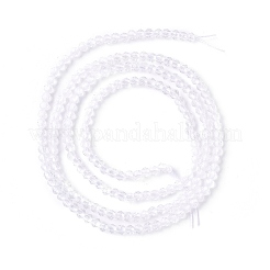 Прозрачные стеклянные бусины&nbsp;GLAA-C019-01A-33