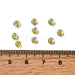 Прозрачные полосатые стеклянные бусины&nbsp;LS-GLAA-NH0001-06H