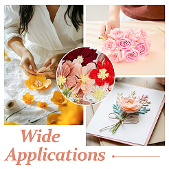 Цветок из гофрированной бумаги&nbsp;DIY-FH0010-23