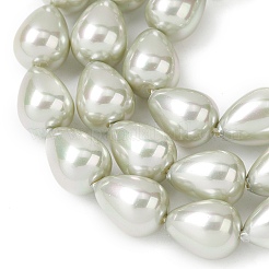 Нити бусин из гальванизированного непрозрачного стекла&nbsp;EGLA-H113-09B-03