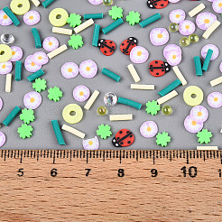 Кабошоны из полимерной глины ручной работы CLAY-N013-10