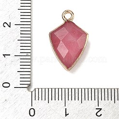 Anhänger aus natürlich rosa gefärbtem Chalcedon&nbsp;G-K422-01G-01