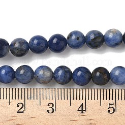 Природный содалит бисер нитей X-G-G515-6mm-07