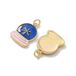 Латунь эмаль подвески&nbsp;KK-P325-27G