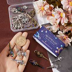 24шт 6 стиля подвески из сплава в тибетском стиле&nbsp;FIND-SC0009-77