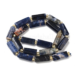 Природный содалит бисер нитей&nbsp;G-D353-A22