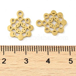 Ionenplattierung (IP) 304 Edelstahl-Anhänger&nbsp;STAS-J042-02G