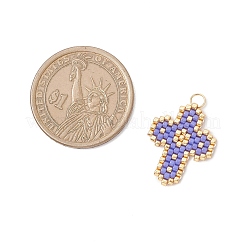 Стеклянные подвески из бисера PALLOY-MZ00881