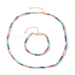 Комплект браслетов и ожерелий из натуральных камней для женщин DW2258