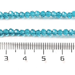 Прозрачные стеклянные бусины&nbsp;EGLA-A035-T3mm-D12