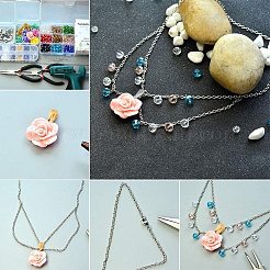 Железные держатели кулонов IFIN-PH0023-93