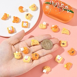 Кабошоны из смолы 20шт 2 цветов&nbsp;RESI-YW0005-37