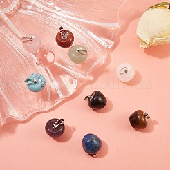 Подвески из натуральных и синтетических драгоценных камней в стиле 10 шт.&nbsp;G-SZ0001-75