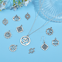 Kit de fabrication de bijoux DIY 7 chakra&nbsp;DIY-CA0005-75