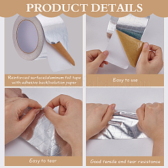 Лента из алюминиевой фольги&nbsp;AJEW-WH0606-022A