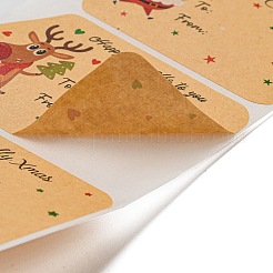 Pegatinas de papel con dibujos animados de temática navideña&nbsp;STIC-P013-07C