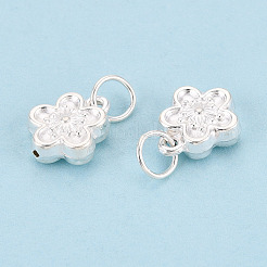 925 серебряная подвеска-цветок STER-T008-29S