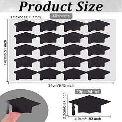 Этикетки из ПВХ и бумаги DIY-WH0308-219B