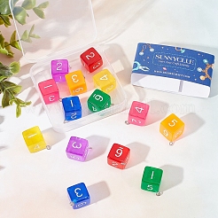 14шт 7 цвета акриловые подвески&nbsp;TACR-SC0001-12