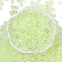 Стеклянные бусины прозрачных цветов&nbsp;X1-SEED-P008-01B-03