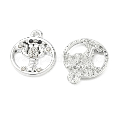 Legierung rhinestone-anhänger&nbsp;FIND-C087-01A-P