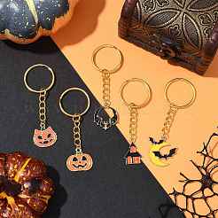 5 шт. брелки из эмалированного сплава KEYC-FS00035-02