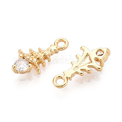 Латунные микро проложить кубического циркония подвески&nbsp;KK-N263-144A-G
