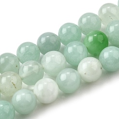 Бусины из натурального стекла G-L621-B12-6mm