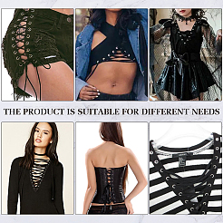 6.25 ярд хлопковой ленты с позолоченными люверсами&nbsp;OCOR-BC0006-75B