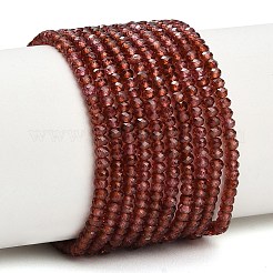 Natürlicher Granat Perlen Stränge&nbsp;GG-CBA77FB-C02-01