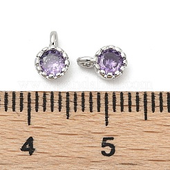 Pendentifs en laiton zircon cubique pavé&nbsp;KK-H204-03P-03