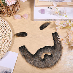 Искусственные брови и усы из ткани&nbsp;DIY-WH0591-240A