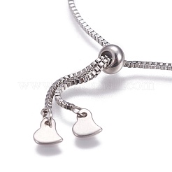 Изготовление браслета-слайдера из нержавеющей стали AJEW-JB00478