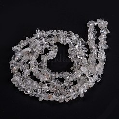 Природных кристаллов кварца бисер нитей G-F703-03