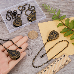 2 комплект удлинителей цепи для потолочного вентилятора из сплава FIND-CP0001-77