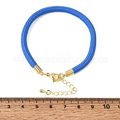 Fabrication de bracelets en cordon rond tressé en polyester&nbsp;FB-CBAEDA0-01G-31