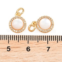 Латунные микро проложить кубического циркония подвески&nbsp;KK-H538-10G