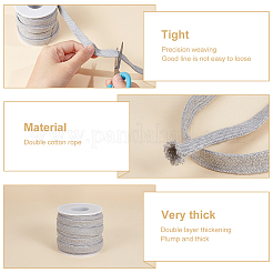 7 пачка 7 стилей плоского поликоттонового полого шнура OCOR-BC0006-15