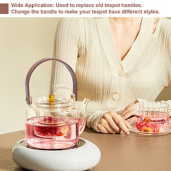 2 шт. U-образная ручка для чайника из орехового дерева FIND-PH0003-39