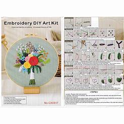 Набор для вышивки букета своими руками&nbsp;LS-DIY-O021-14A