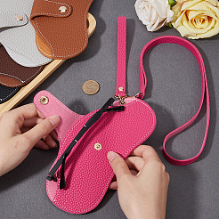 1 комплект кожаных футляров для хранения очков AJEW-CN0002-45F