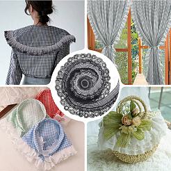 5 ярд полиэстеровой ленты с принтом в клетку OCOR-GF0005-08B