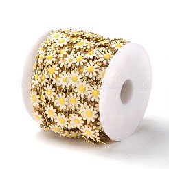 Звено цепи с эмалью из золотой латуни CHC-H103-06F-G