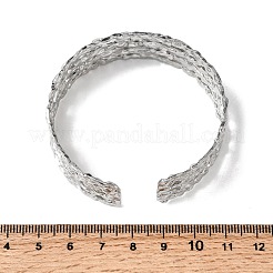 Браслеты-манжеты из кованой нержавеющей стали 304&nbsp;LS-BJEW-H635-03P