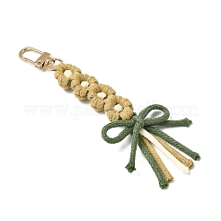 Decorazioni ciondolo cotone&nbsp;HJEW-TA00396-02