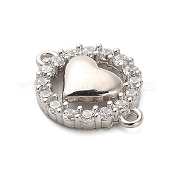 925 подвеска-коннектор из стерлингового серебра с микропаве из кубического циркония&nbsp;STER-U009-03P-04