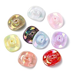36 Stück 9 Farben undurchsichtige UV-beschichtete Acrylperlen&nbsp;PACR-CJ0001-48