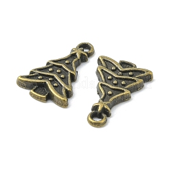 Style tibétain pendentifs en alliage d'arbre de Noël&nbsp;X-TIBEP-Q050-08AB-NR