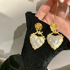 Valentinstag-Ohrhänger aus Legierung&nbsp;WG75611-01