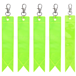 12шт прямоугольные подвесные брелки из ПВХ&nbsp;AJEW-CN0005-24A